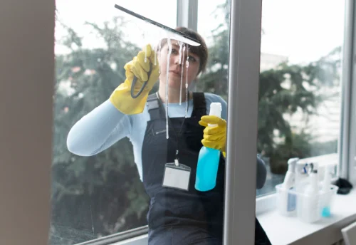 Nettoyage de vitres intérieures et extérieures à Nérondes